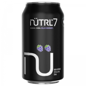 Nutrl Vodka Soda 7% Blackberry